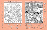 Cute Cat and Dog Puzzles: 144-Page Activity Book for Kids with Over 1,800 Objects to Find, Search-and-Find Puzzles Featuring Cute Kittens and Puppies (Highlights Hidden Pictures)