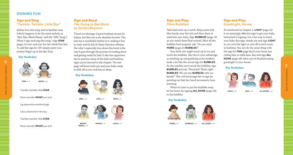 Baby Sign Language Made Easy: 101 Signs to Start Communicating with Your Child Now