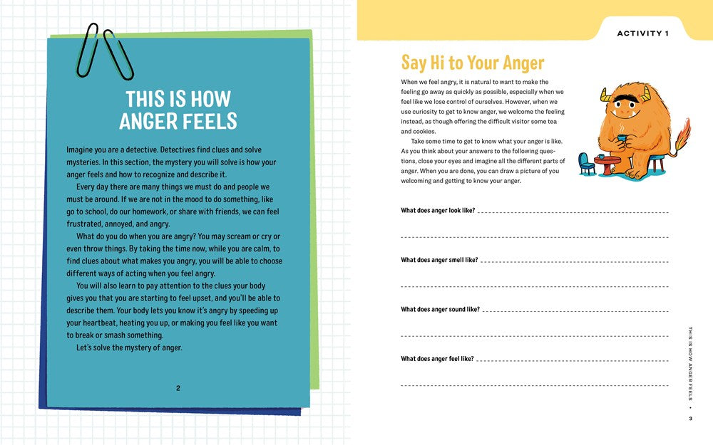 Anger Management Workbook for Kids