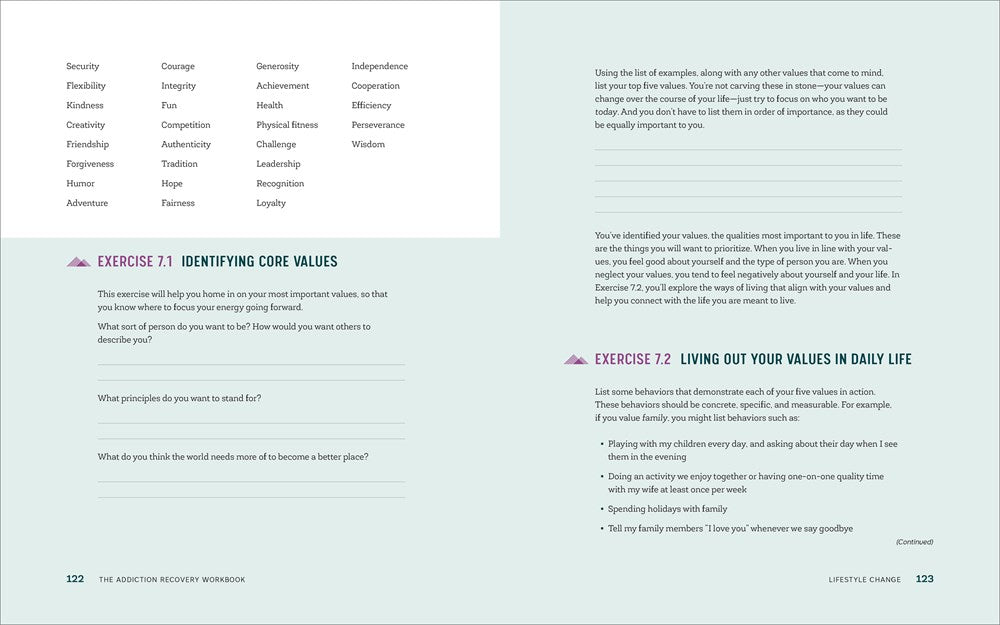 The Addiction Recovery Workbook: Powerful Skills for Preventing Relapse Every Day (Addiction Recovery Resources)
