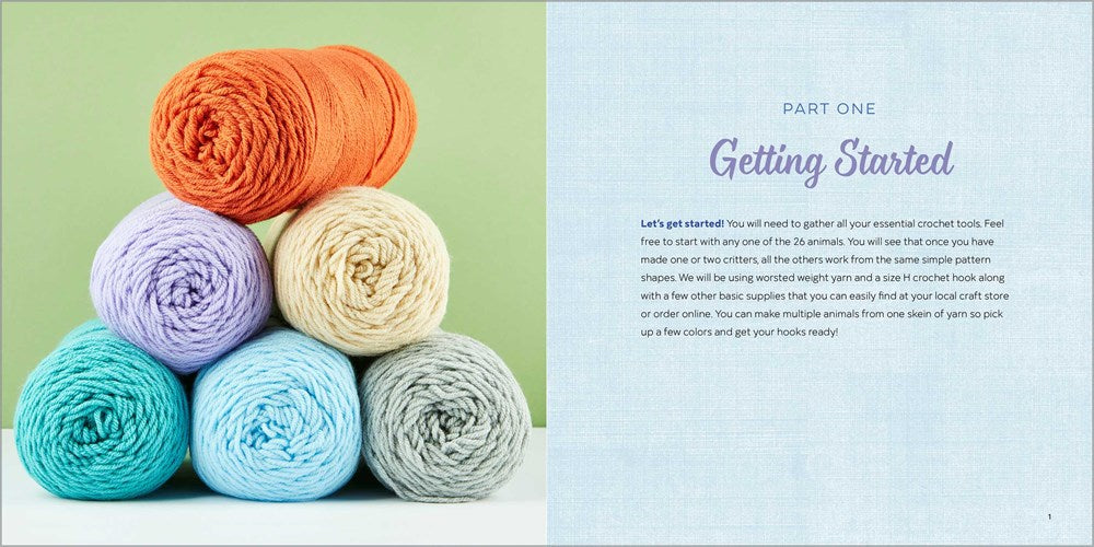 Crochet Cute Critters: 26 Easy Amigurumi Patterns
