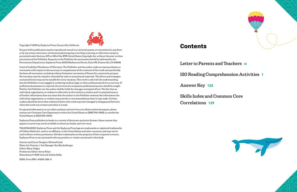 The Big Book of Reading Comprehension Activities, Grade 2