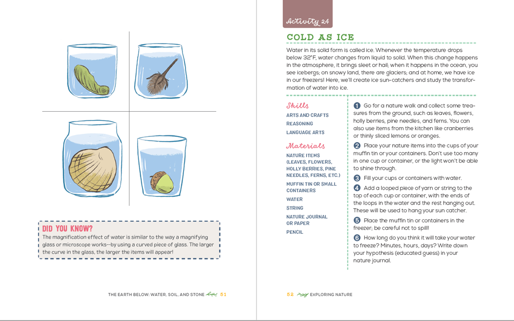 Exploring Nature Activity Book for Kids