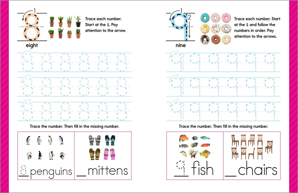 My First Learn-to-Write Workbook: Practice for Kids with Pen Control, Line Tracing, Letters, and More!