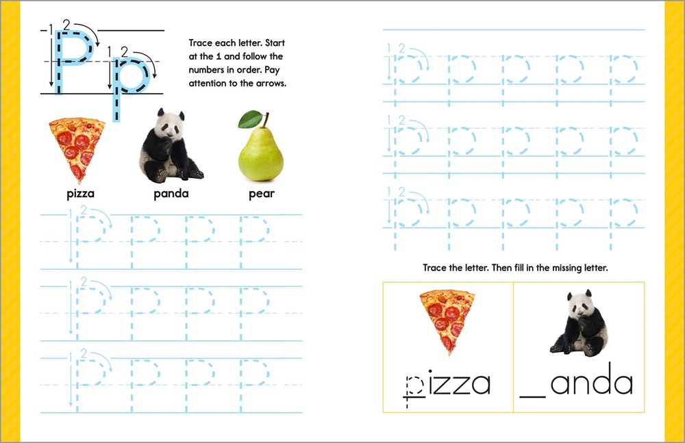 My First Learn-to-Write Workbook: Practice for Kids with Pen Control, Line Tracing, Letters, and More!