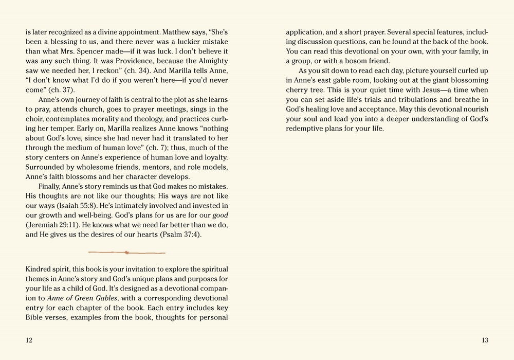 The Anne of Green Gables Devotional