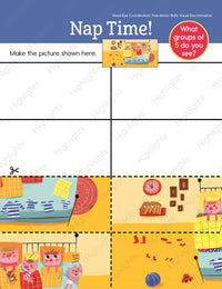 Preschool Cut, Paste, and Play Mega Fun Learning Pad