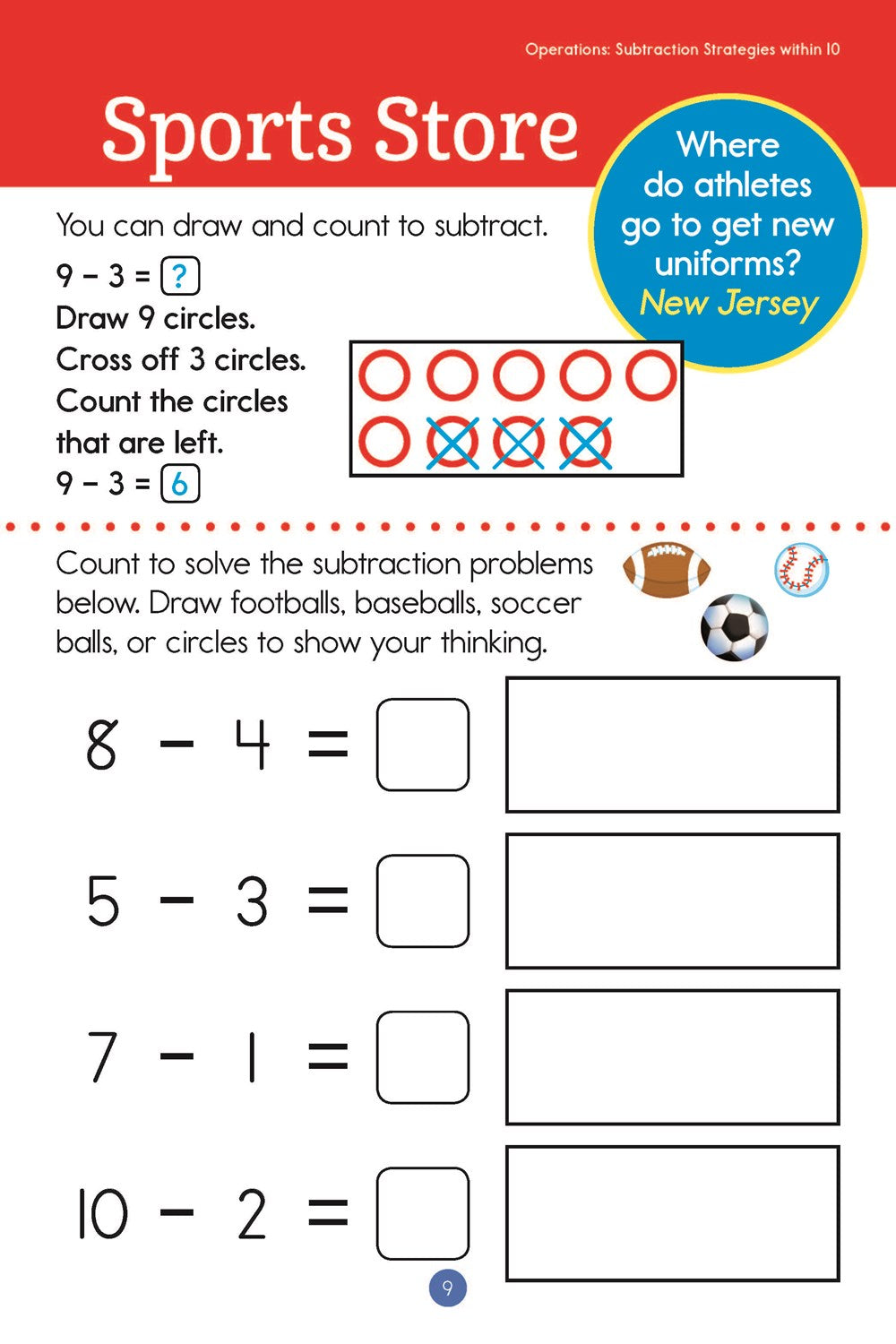 First Grade Math Big Fun Practice Pad