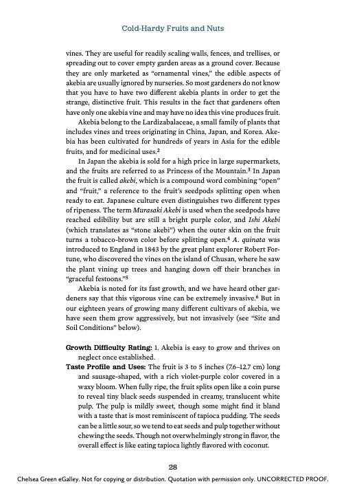 Cold-Hardy Fruits and Nuts