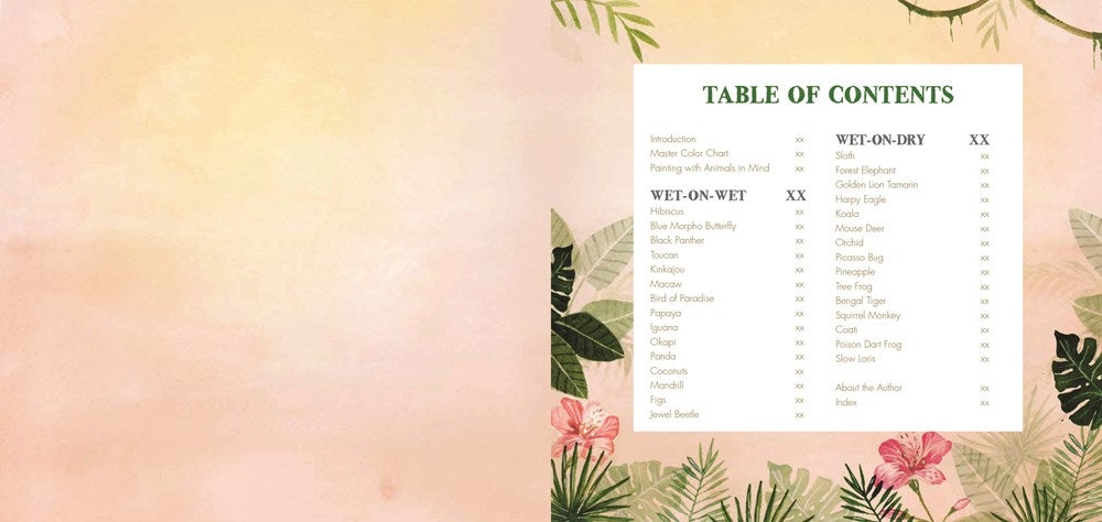 Watercolor with Me in the Jungle