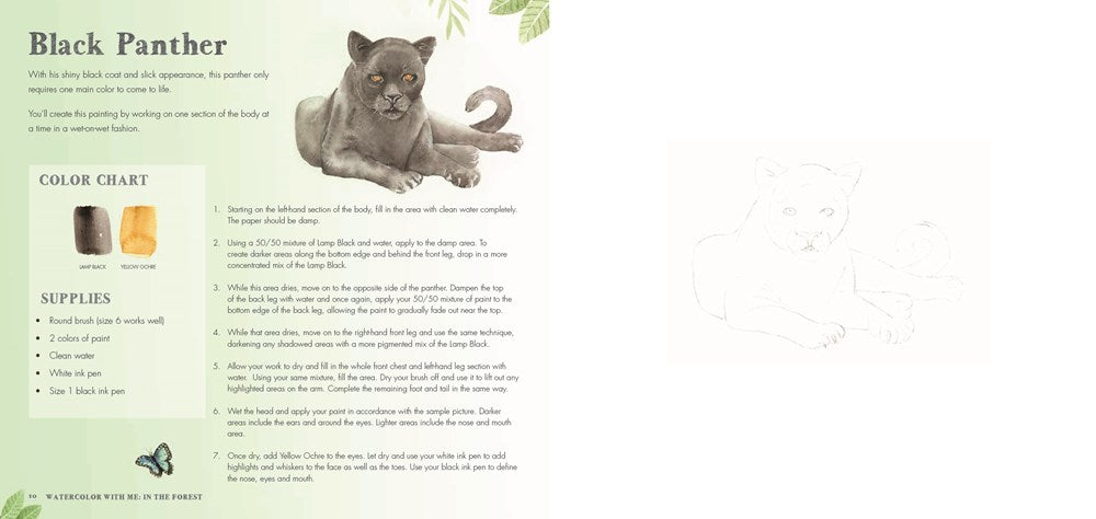 Watercolor with Me in the Jungle