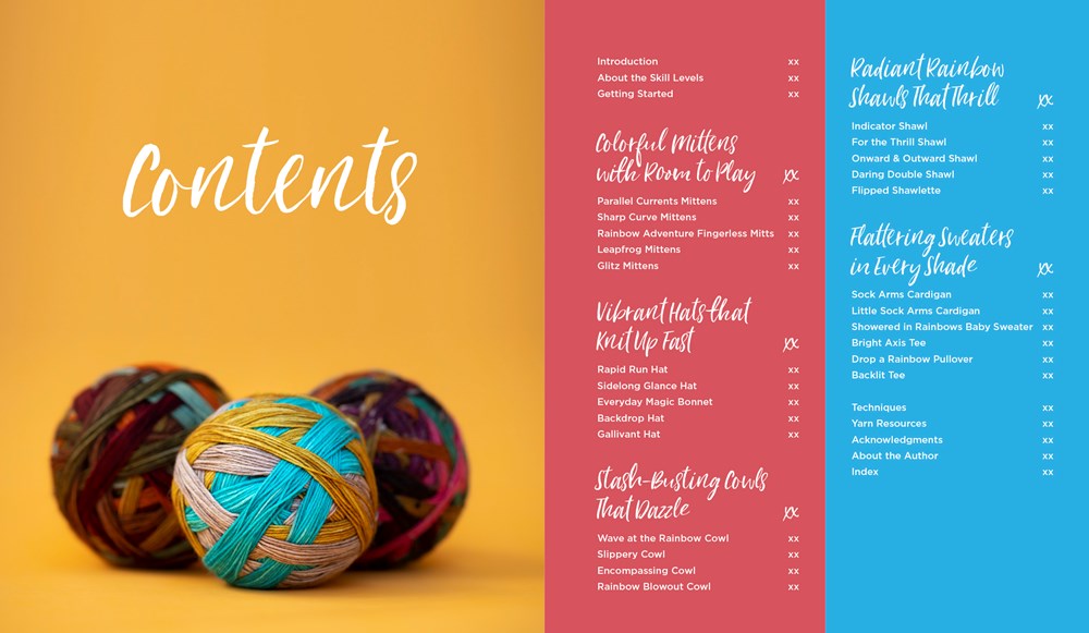 Knit Happy with Self-Striping Yarn