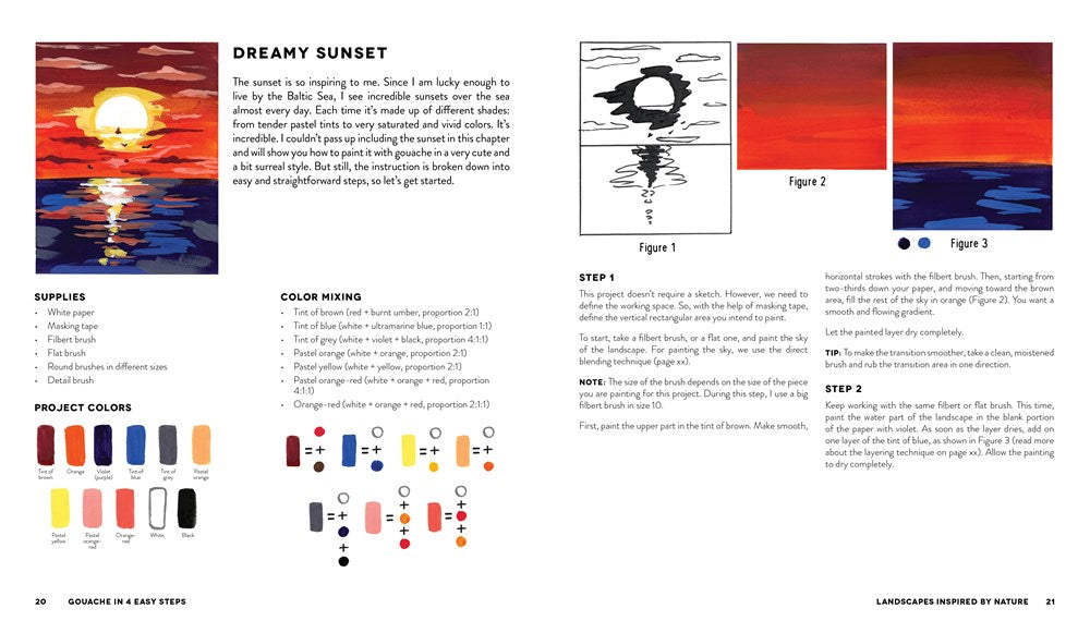 Gouache in 4 Easy Steps