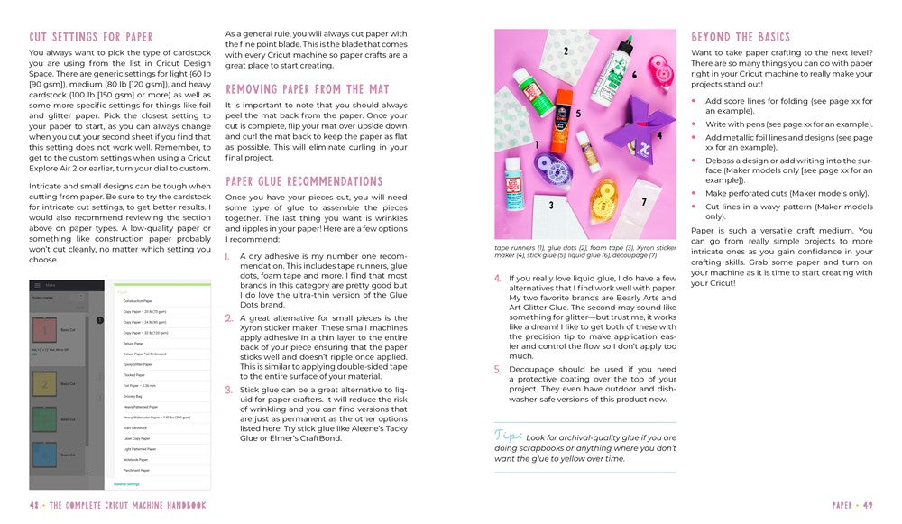 The Complete Cricut Machine Handbook