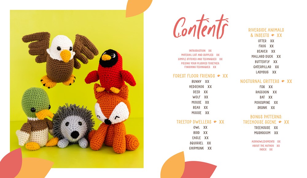 Crochet Cute Forest Friends