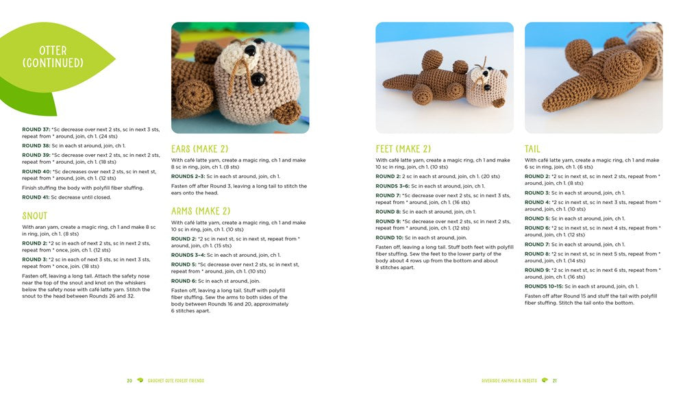 Crochet Cute Forest Friends