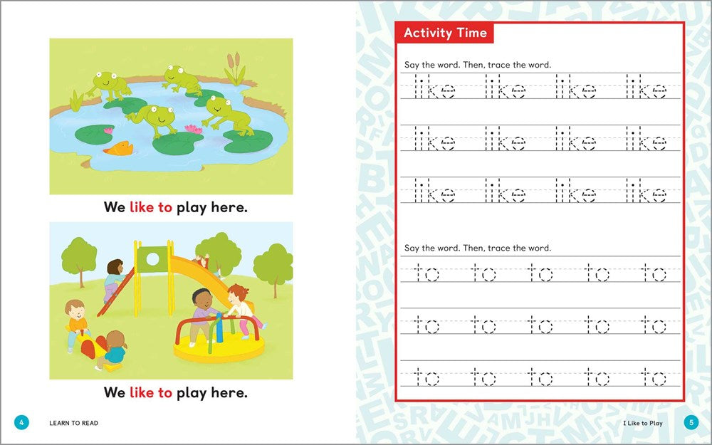 Learn to Read: Sight Words Storybook