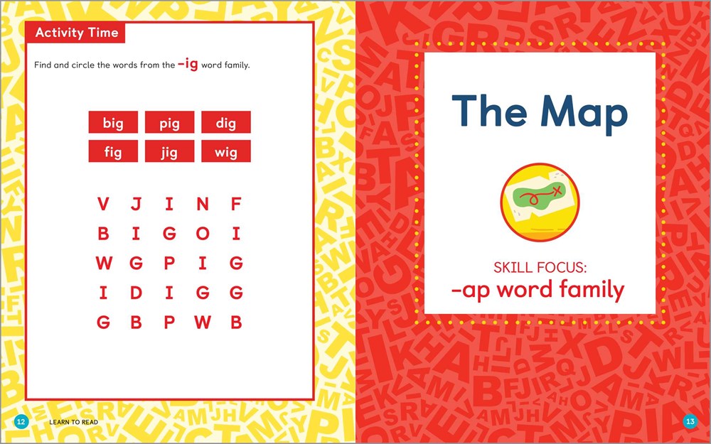 Learn to Read: Phonics Storybook