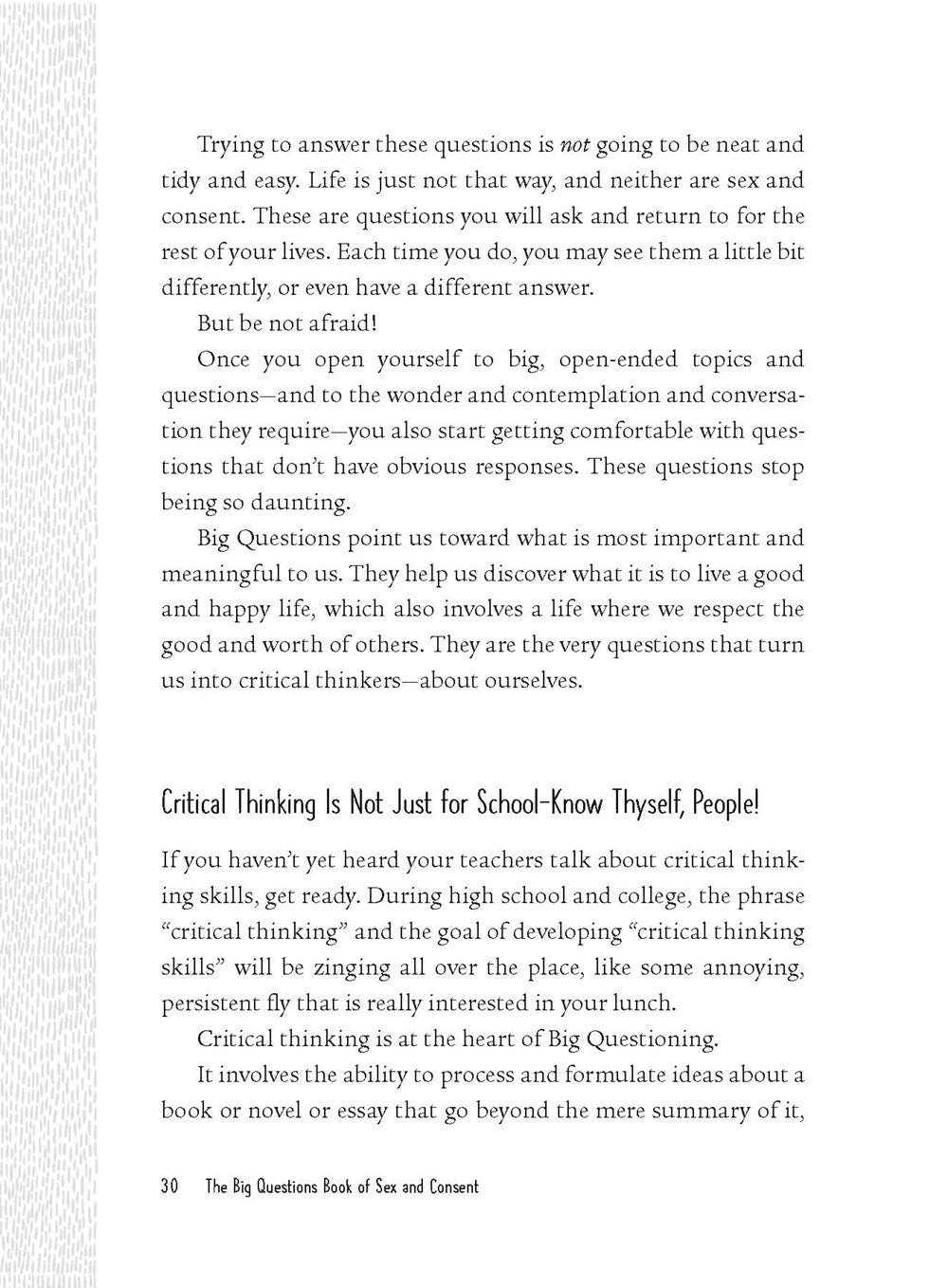 The Big Questions Book of Sex & Consent