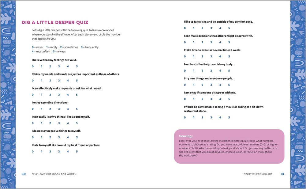 Self-Love Workbook for Women