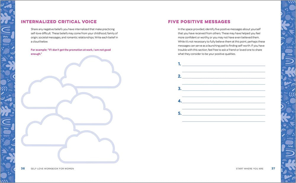 Self-Love Workbook for Women: Release Self-Doubt, Build Self-Compassion, and Embrace Who You Are