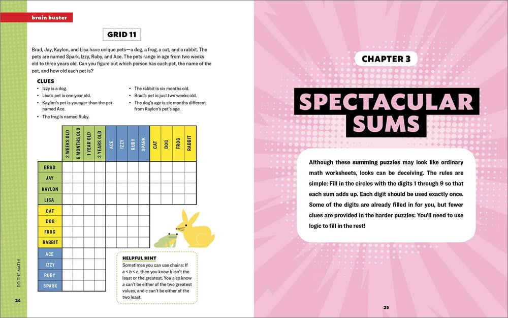 Do the Math!: Challenging, Fun Math Puzzles for Kids
