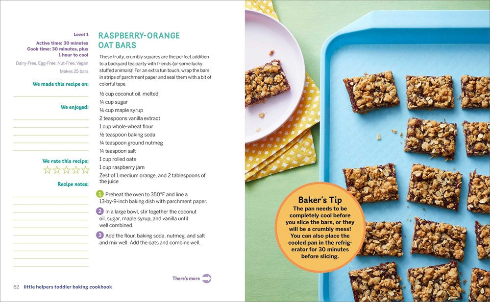 Little Helpers Toddler Baking Cookbook: Sweet and Savory Recipes to Make, Bake, and Share