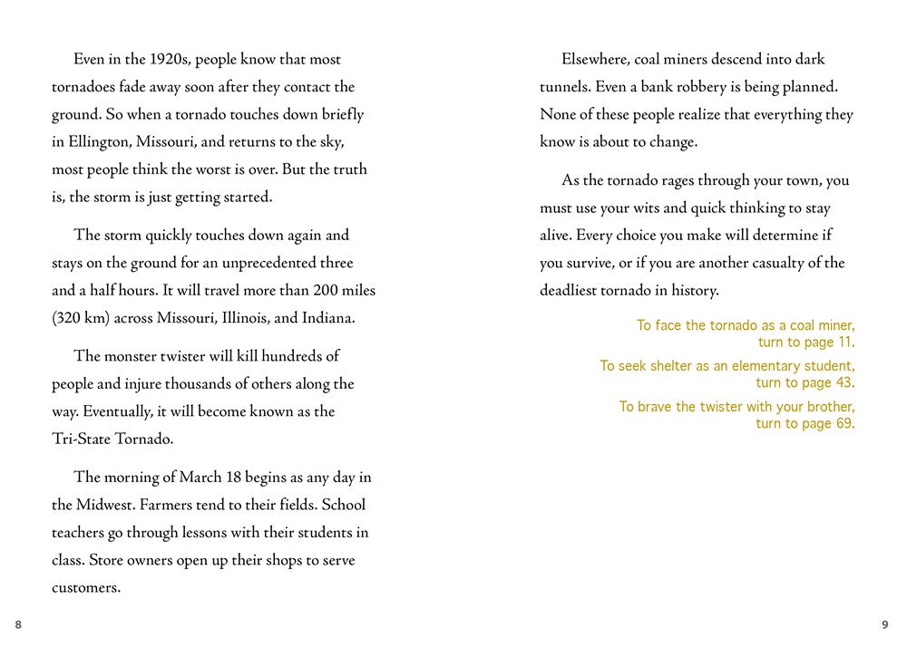 Can You Survive the 1925 Tri-State Tornado?