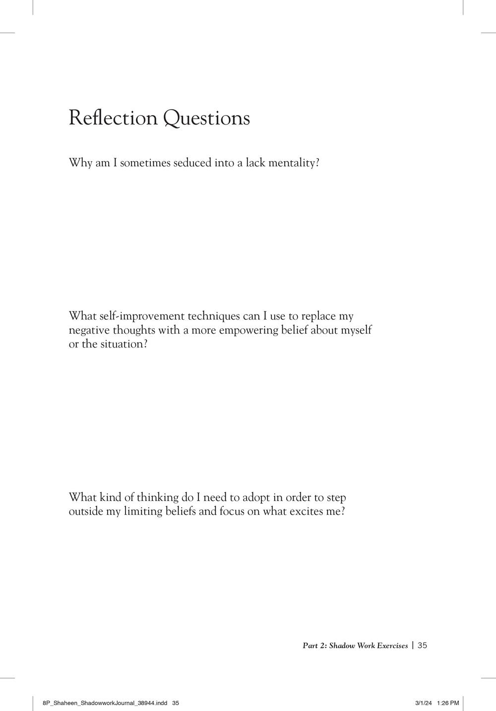 The Shadow Work Journal