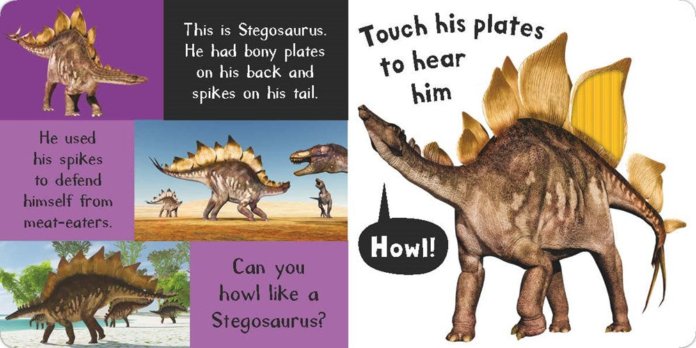 Noisy Dinosaurs: My First Touch and Feel Sound Book