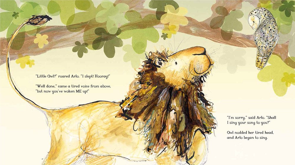 Arlo the Lion Who Couldn't Sleep