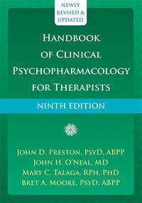 Handbook of Clinical Psychopharmacology for Therapists