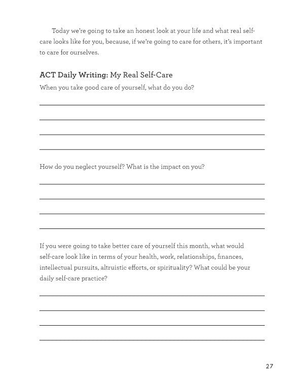 ACT Daily Journal