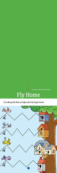 Preschool Cutting and Pasting