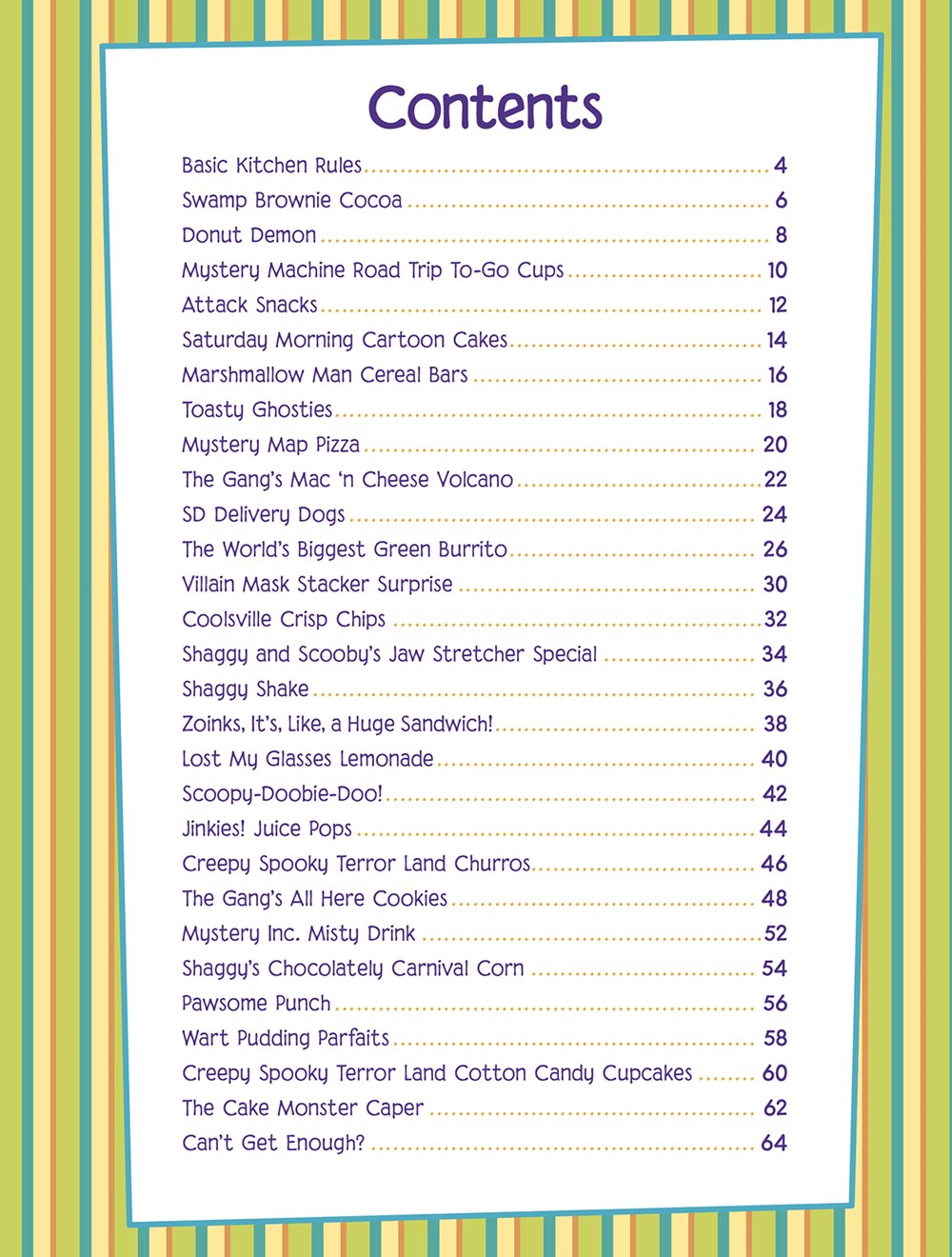 The Scooby-Doo! Cookbook