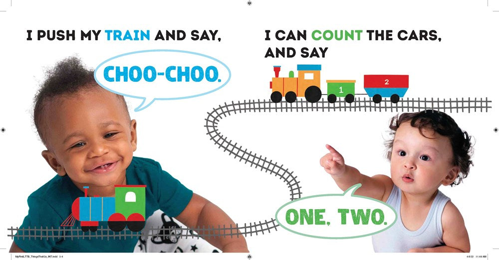 My First Learn-to-Talk Book: Things That Go