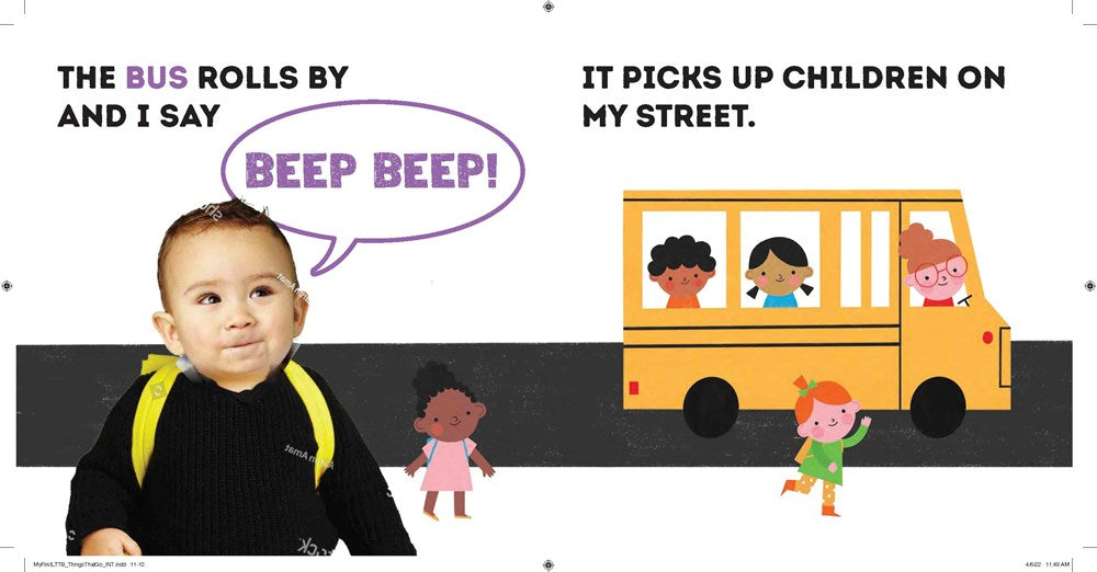 My First Learn-to-Talk Book: Things That Go