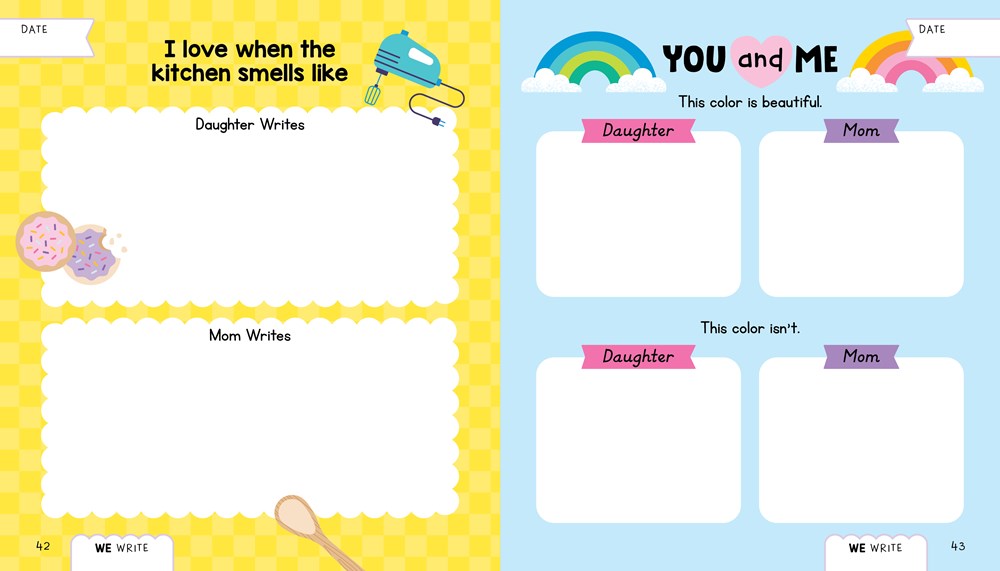 My First Mom and Daughter Journal: An activity book for girls and moms together
