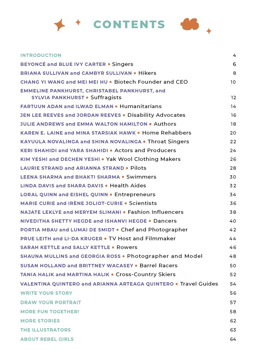 Rebel Girls Powerful Pairs: 25 Tales of Mothers and Daughters