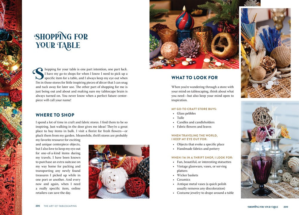 The Art of Tablescaping