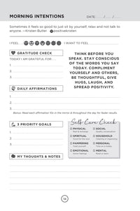 3 Minute Positivity Journal: Boost Your Mood. Train Your Mind. Change Your Life.