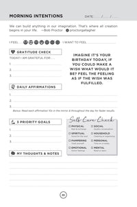 3 Minute Positivity Journal: Boost Your Mood. Train Your Mind. Change Your Life.