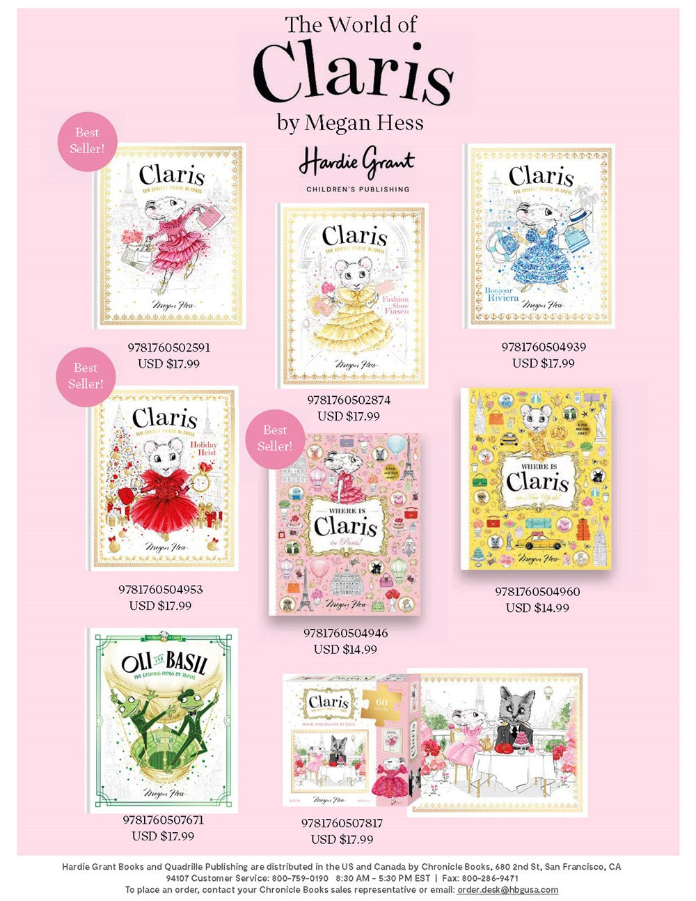 Claris: A Très Chic Activity Book Volume #1