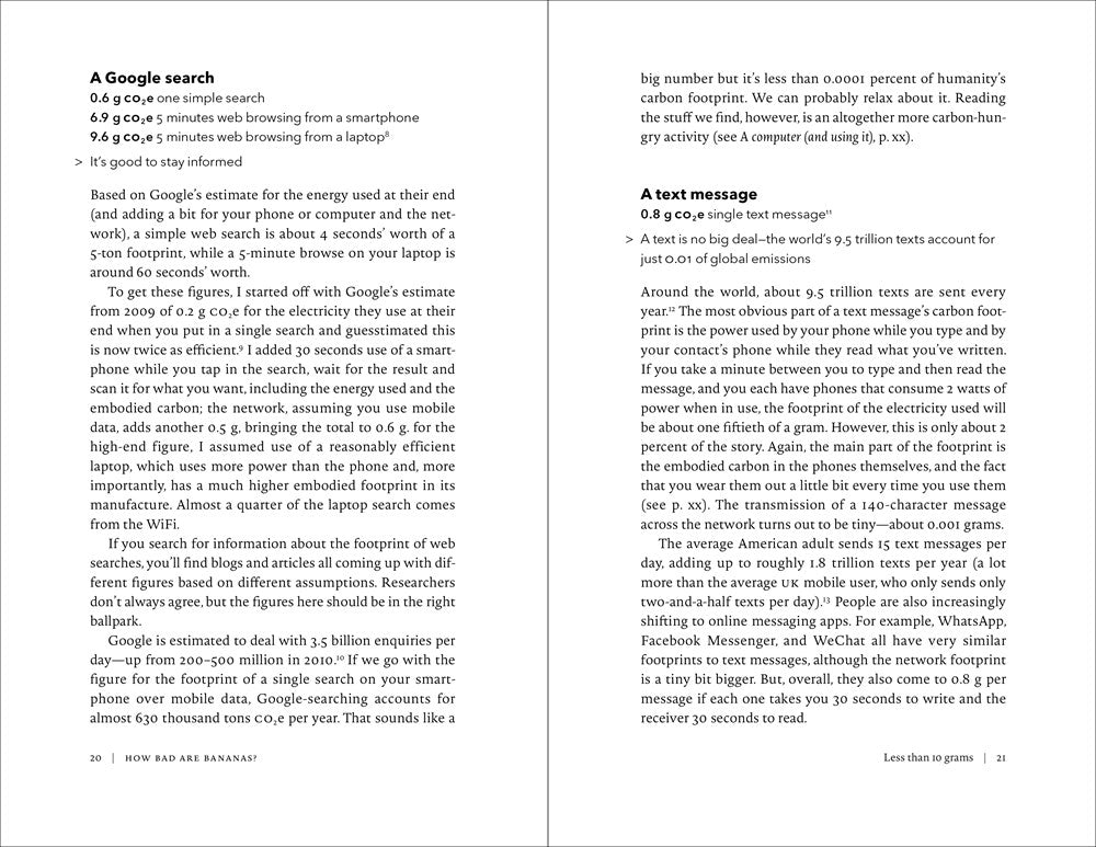 The Carbon Footprint of Everything