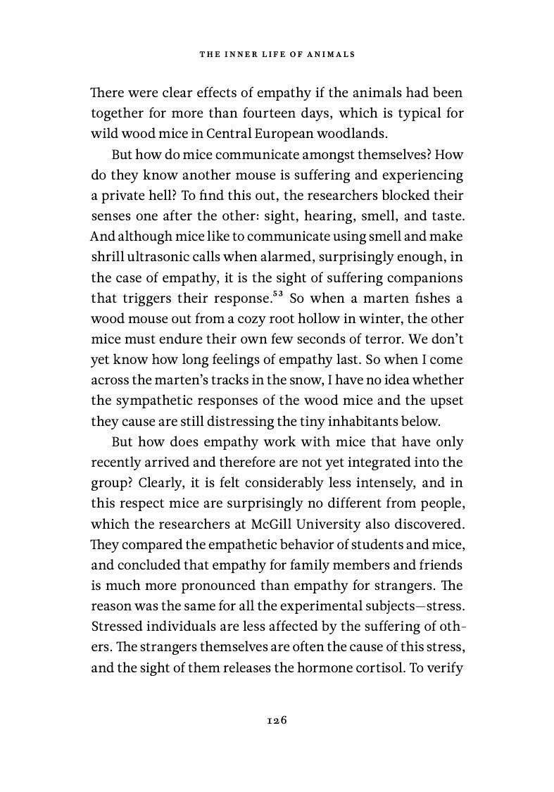 The Inner Life of Animals