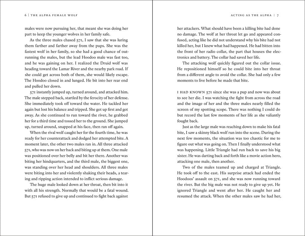 The Alpha Female Wolf