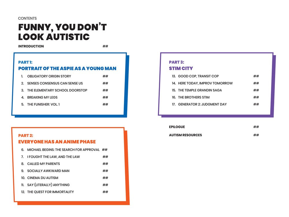 Funny, You Don't Look Autistic