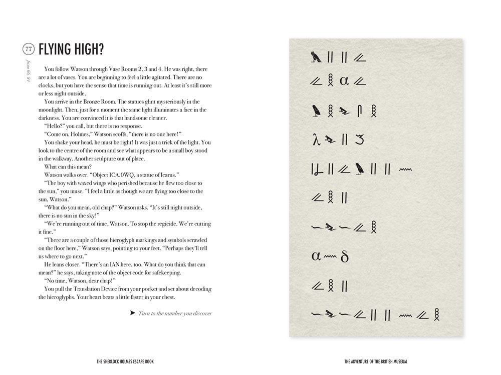 Sherlock Holmes Escape Book: Adventure of the British Museum