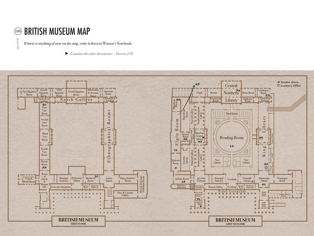 Sherlock Holmes Escape Book: Adventure of the British Museum