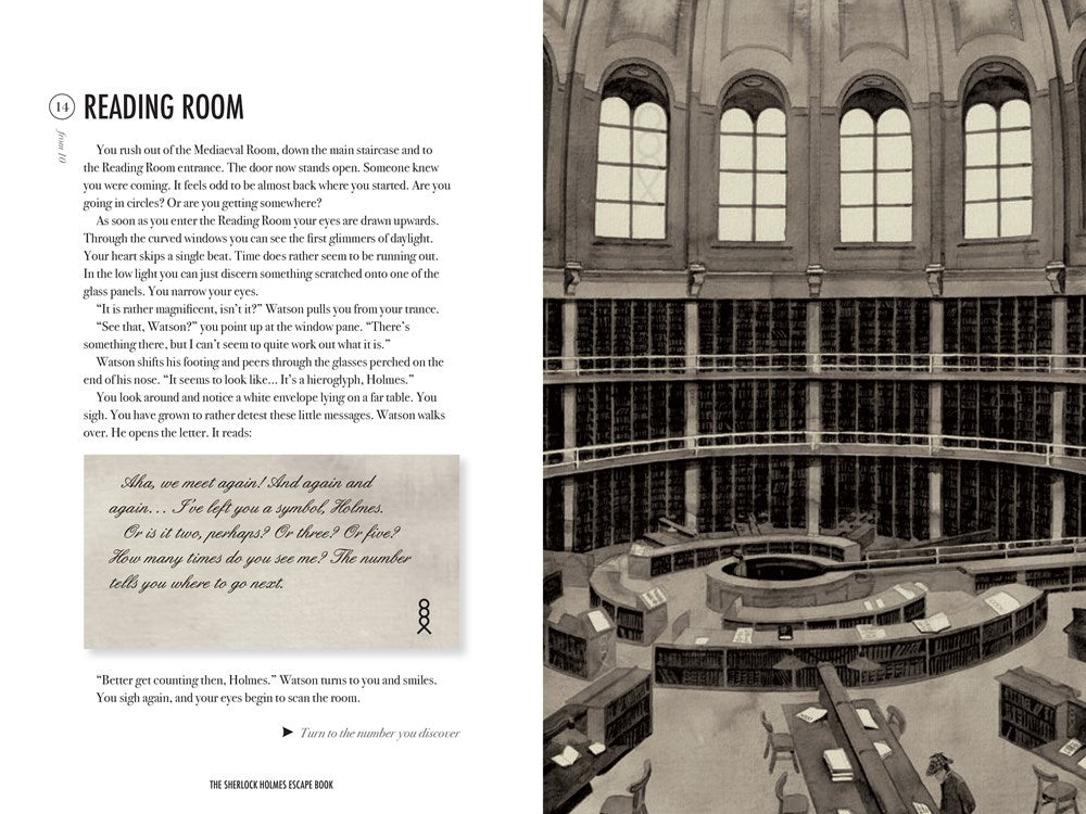 Sherlock Holmes Escape Book: Adventure of the British Museum